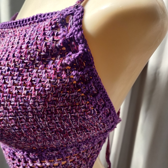 Hand Made Just Wingin' It Halter Top - Picture 5 of 7